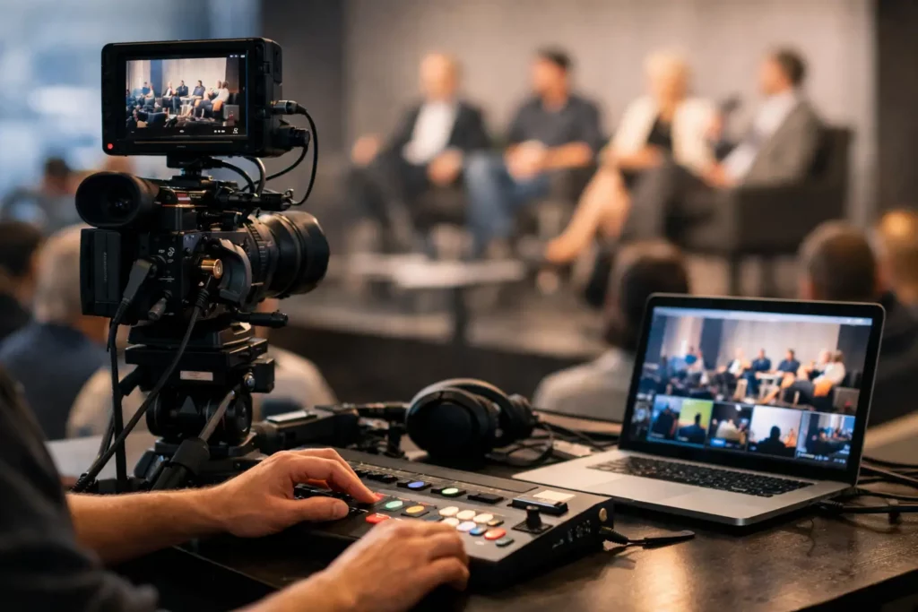 Livestreaming Agentur für Events wählen