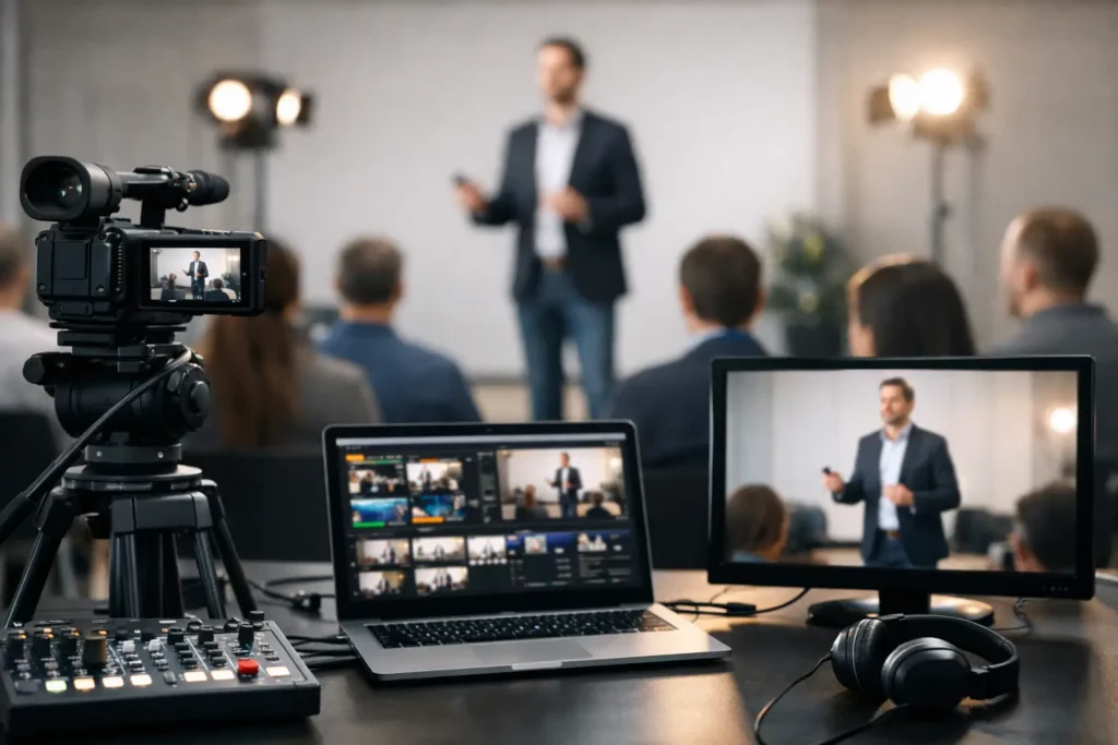 Online Veranstaltung professionell streamen