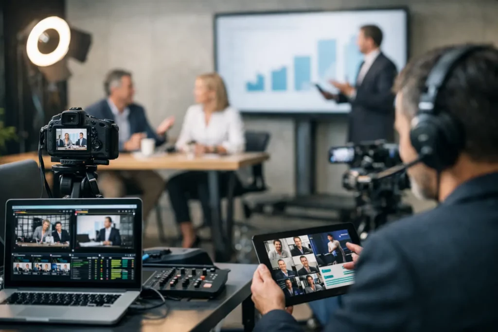Beste Livestream-Formate im B2B