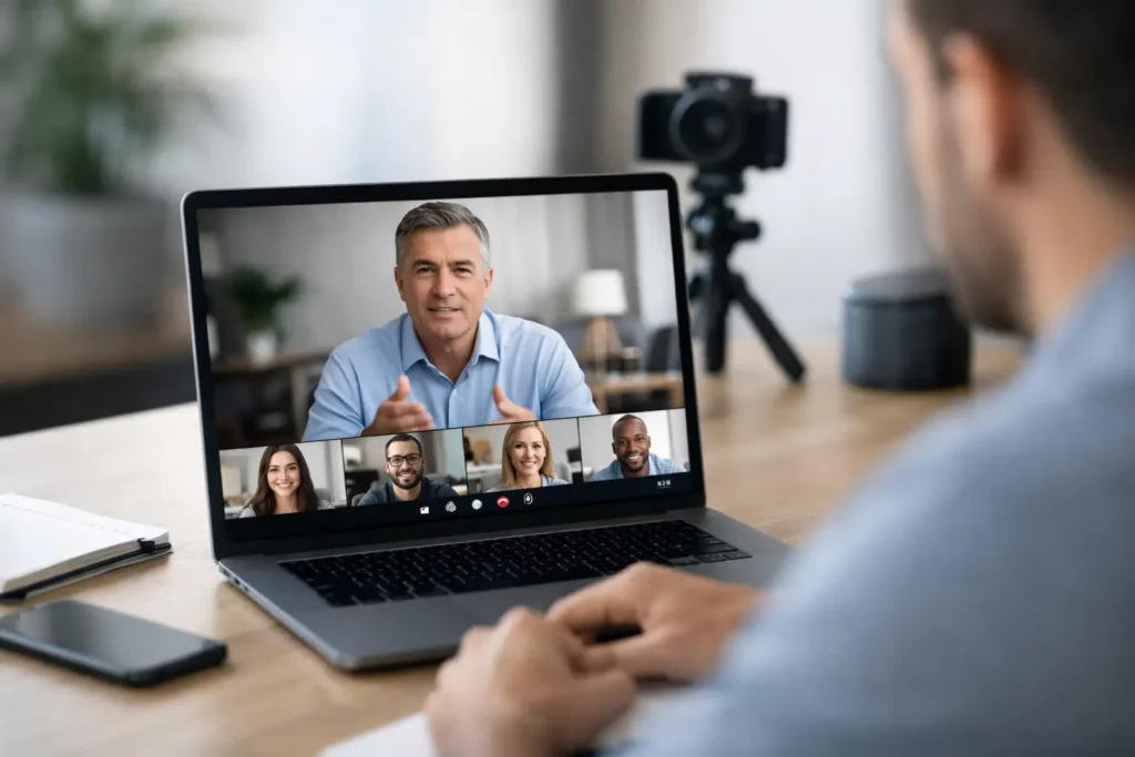 Mitarbeiteransprache per Video planen