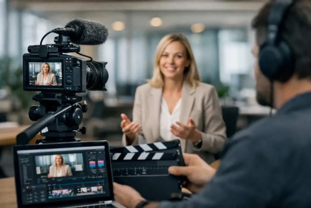 Redaktionelle Videoproduktion für Unternehmen