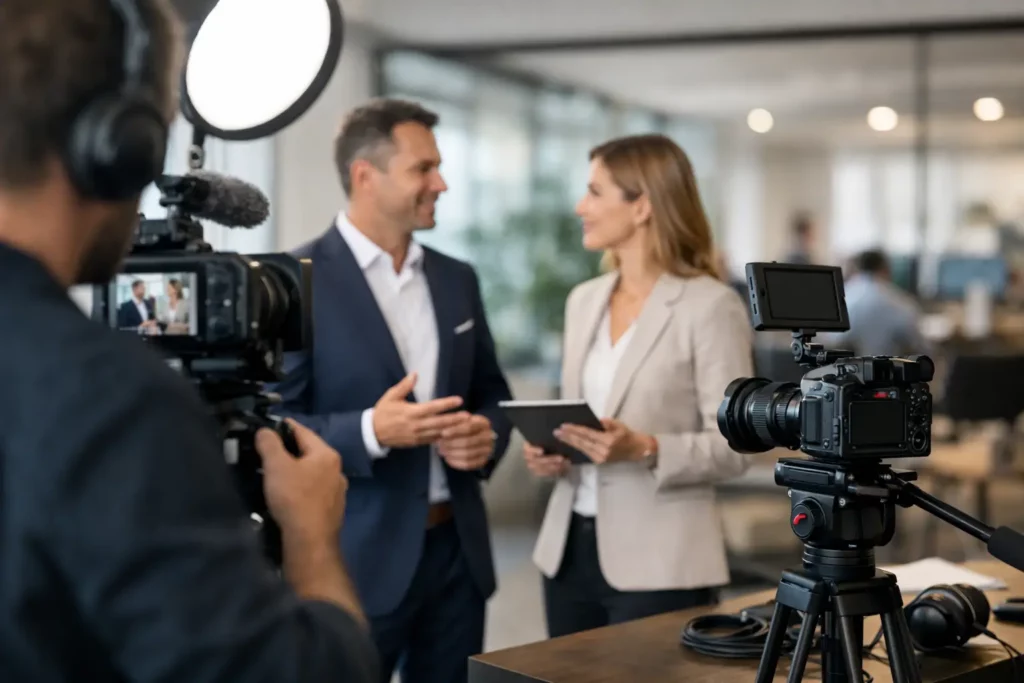 Unternehmensreportage-Film erstellen